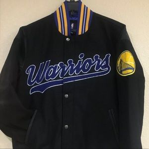 Golden State Warriors varsity style jacket